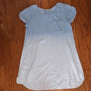 LAJU LOS ANGELES OMBRE DENIM DRESS sz M